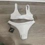 Zaful  White Swim suit Size 6 Two PC