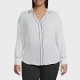 LIZ Claiborne womens longs sleeve Regular fit button down shirt size XL