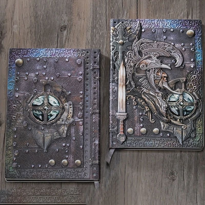 Thick Vintage Leather Journal Notebook