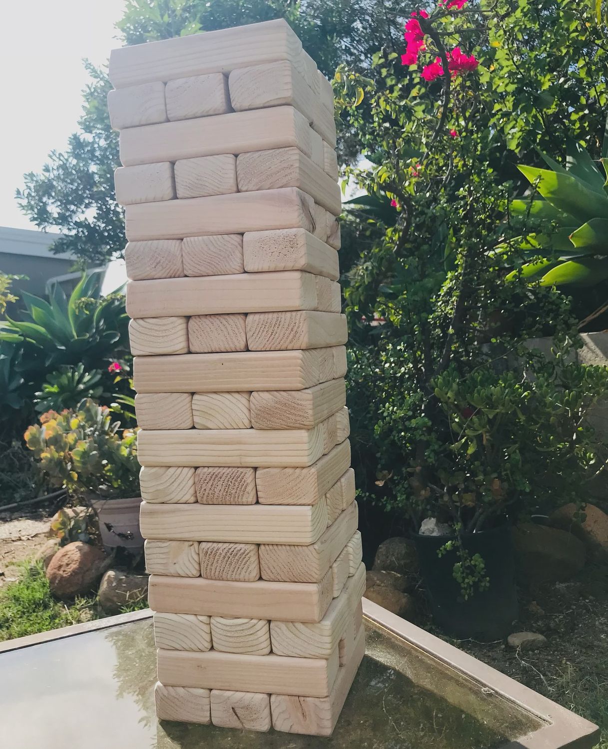 Giant Jenga for the yard