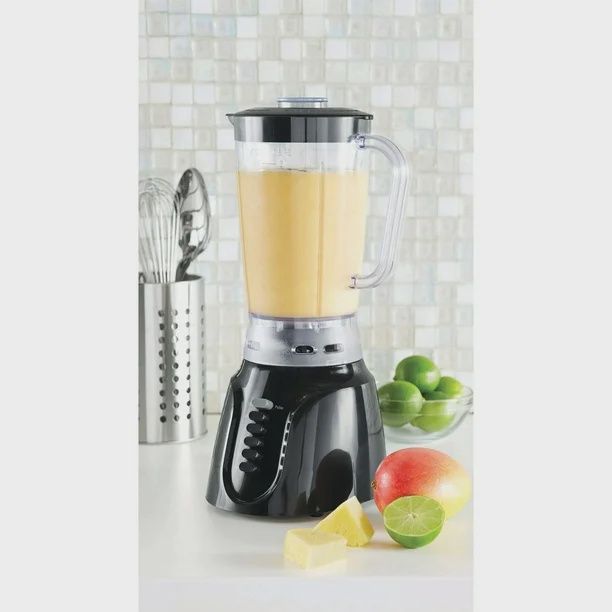 Walmart 6 Speed Blender black