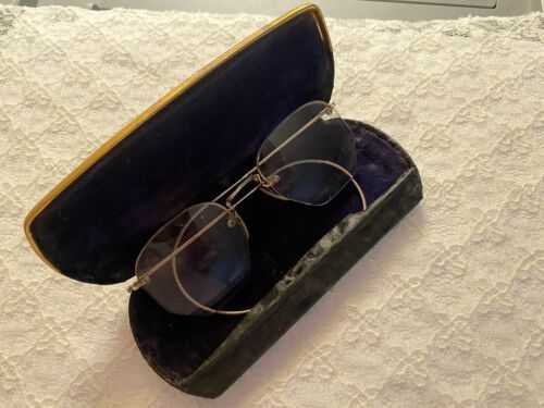 Antique  gold filled eye glasses