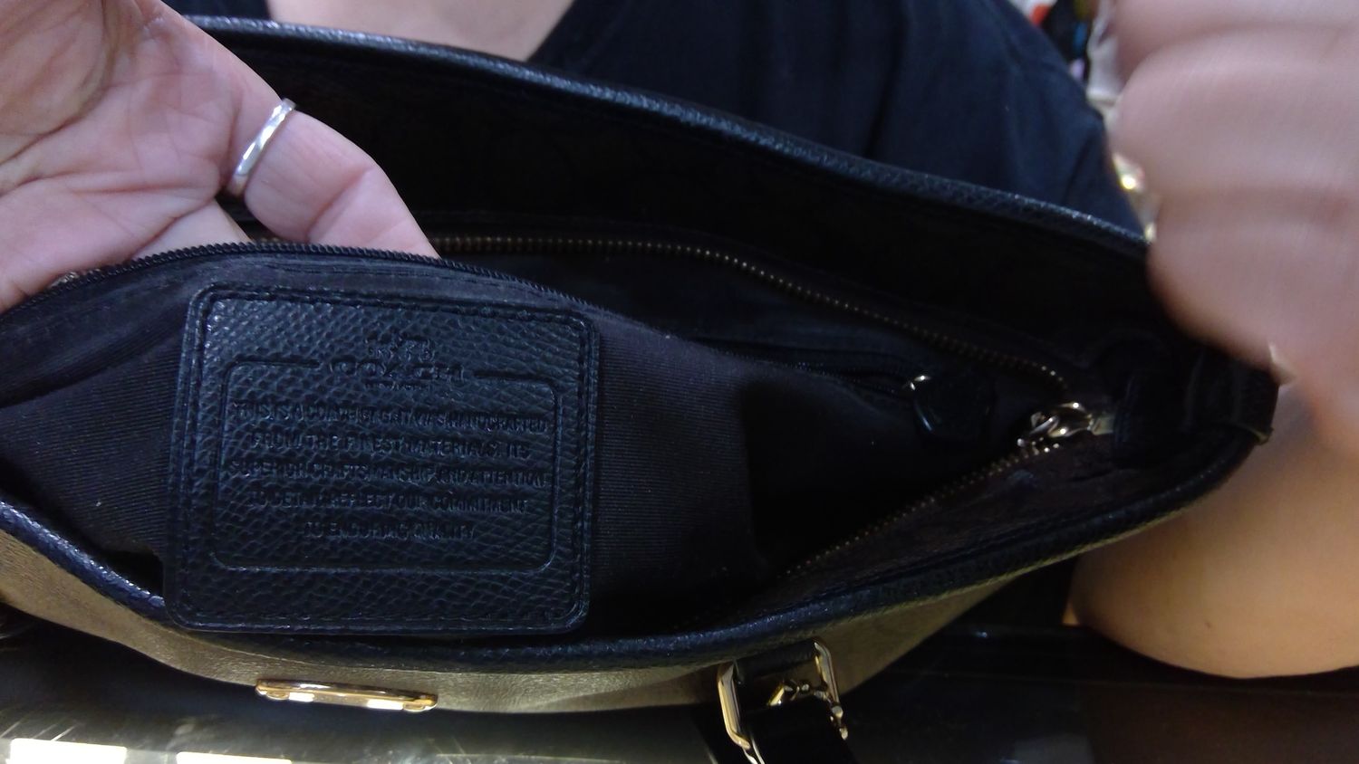 COACH PURSE SHOULDER BAG BROWN
