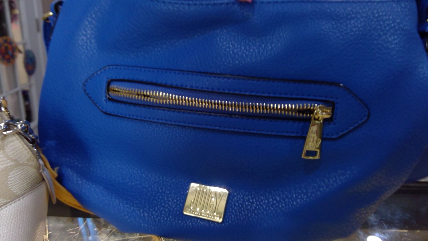 JUICY COUTRUE HAND BAG BLUE