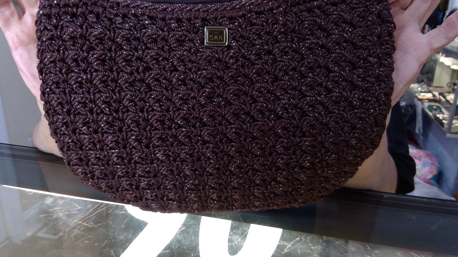 THE SAK HAND BAG BROWN