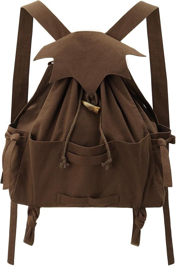 Medieval Drawstring Backpack/Renaissance Bag
