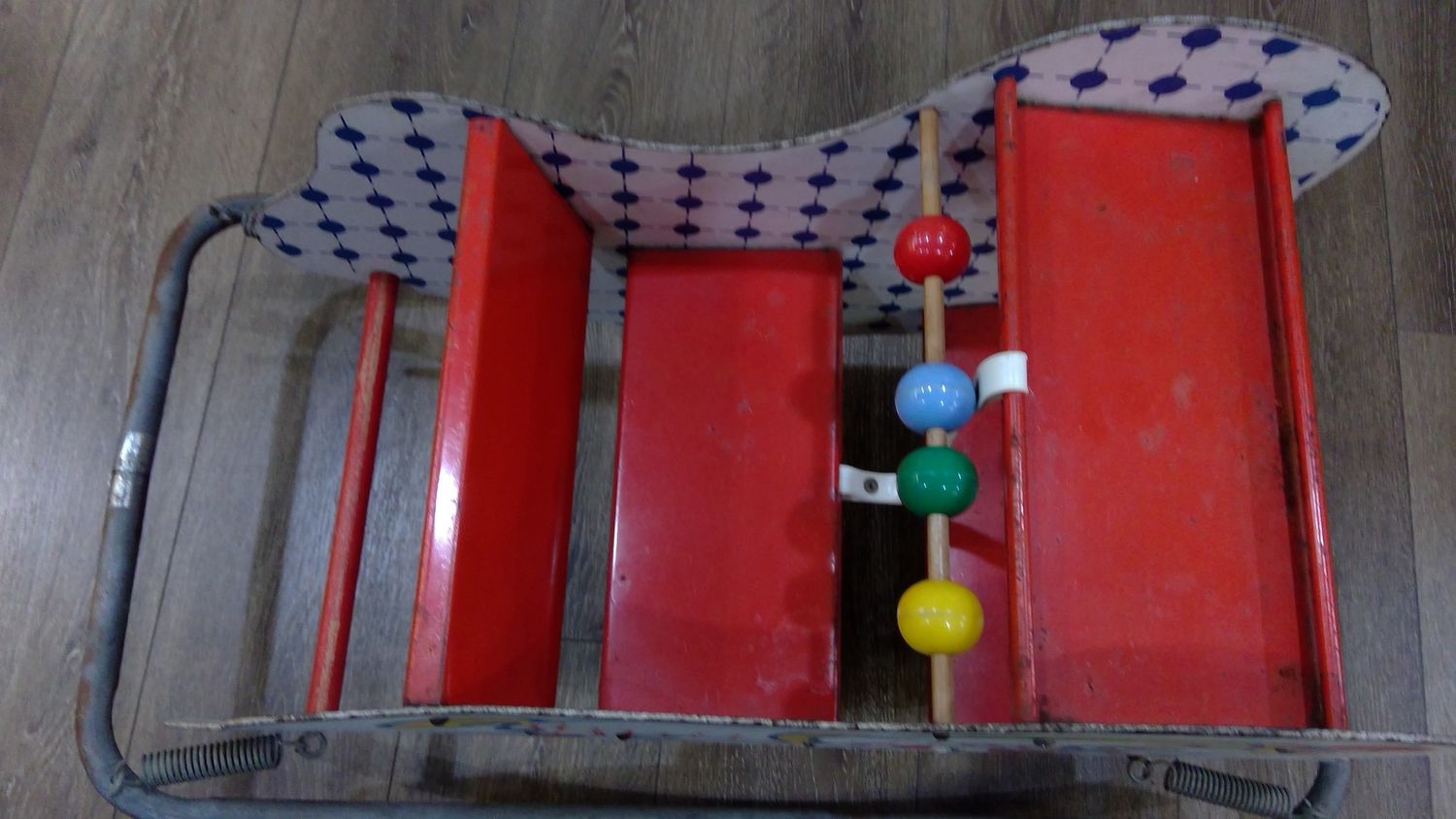 Vintage  1960 &#39;s child spring rocking horse toy seat