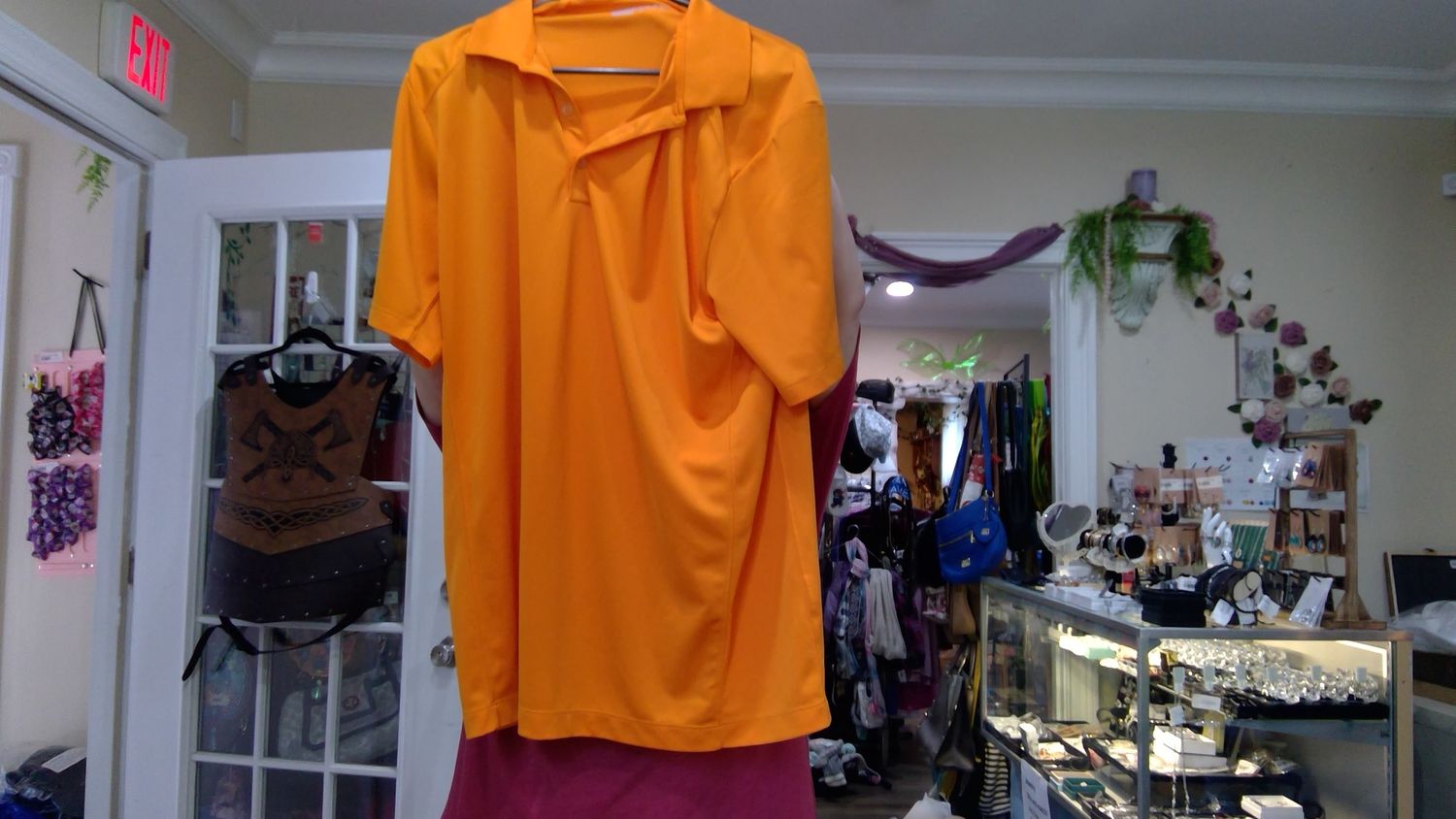 Nick Golf Shirt Orange size Xl