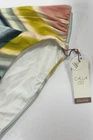 calia sediment stripe puya v front and bottoms swimsuit size XL