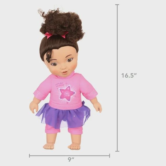 Positively Perfect, 14.5 inch Soft Body Toddler, Multi-Cultural and Ethnic Dolls, Mariana