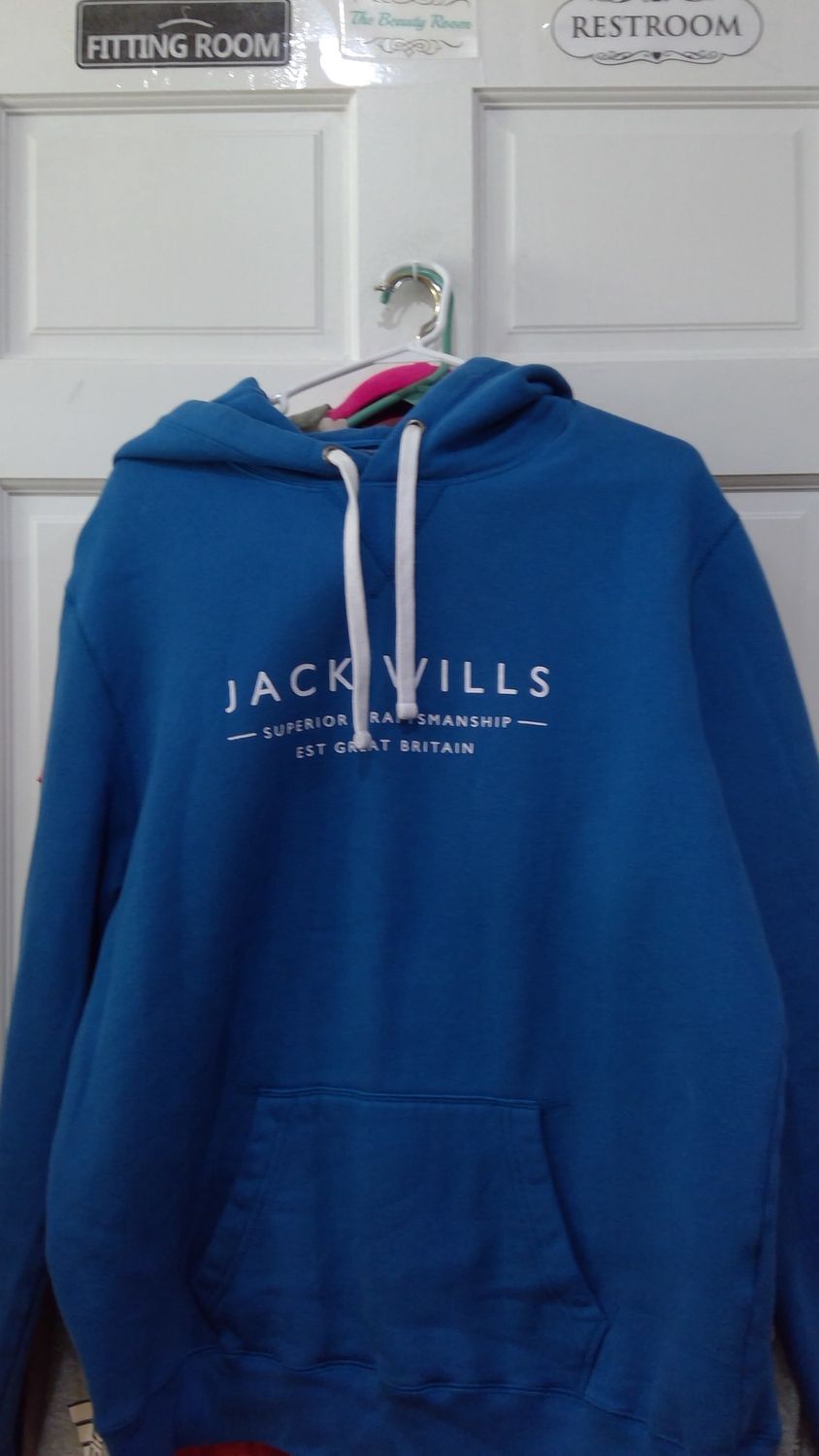 jack wills hoodie size XL mens teal