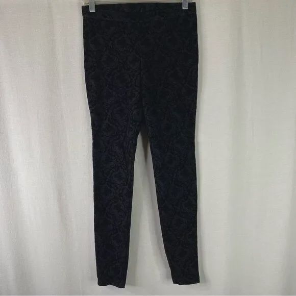 hue leggings black size small