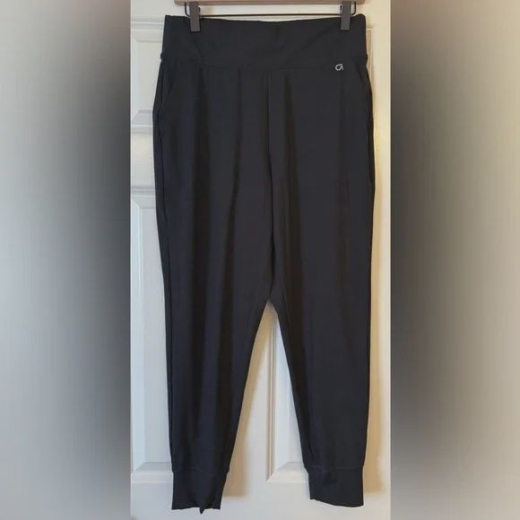 Gap brushed tech jersey jogger mid rise size small black