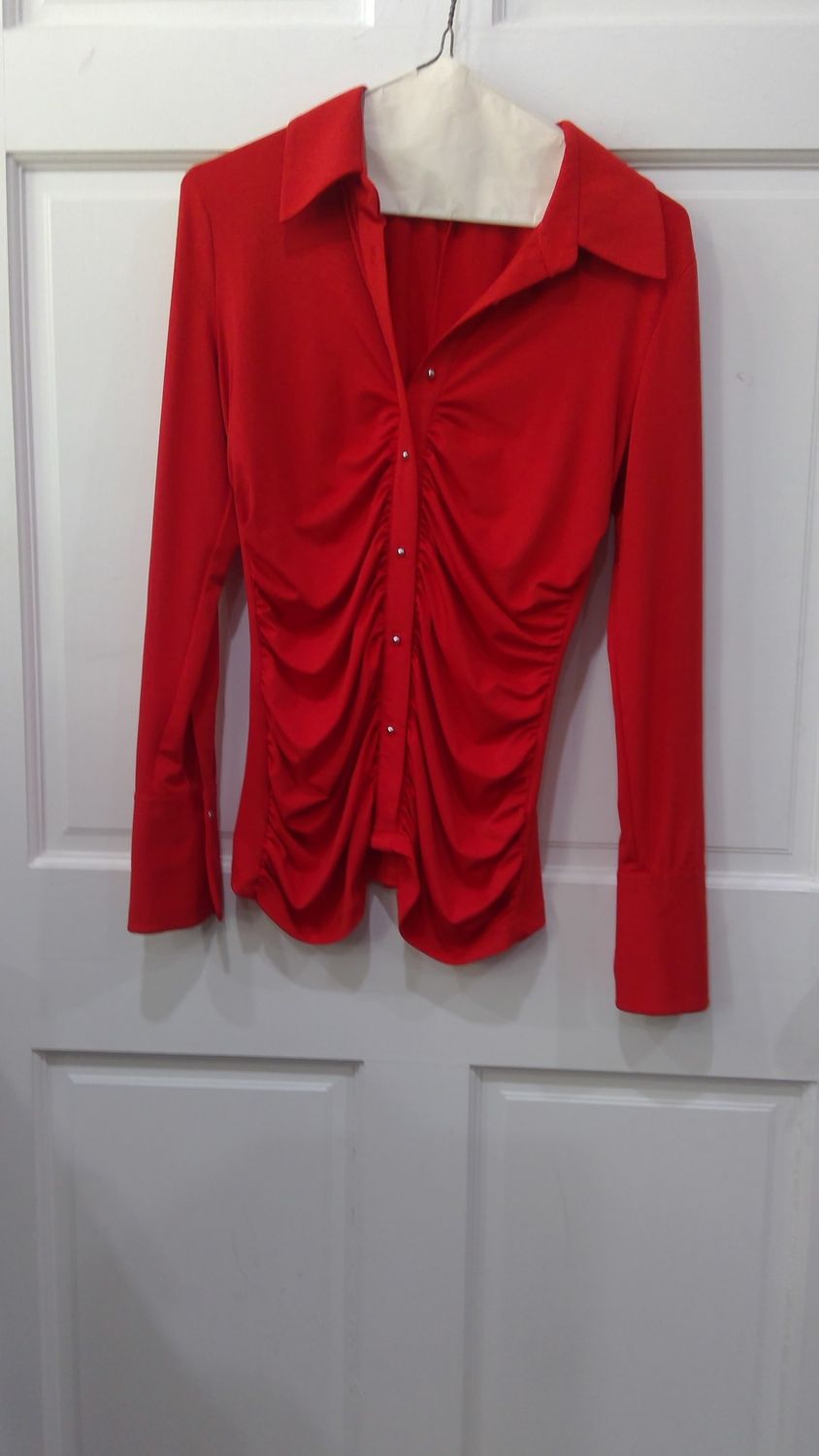 Boston Proper Red dress shirt size small