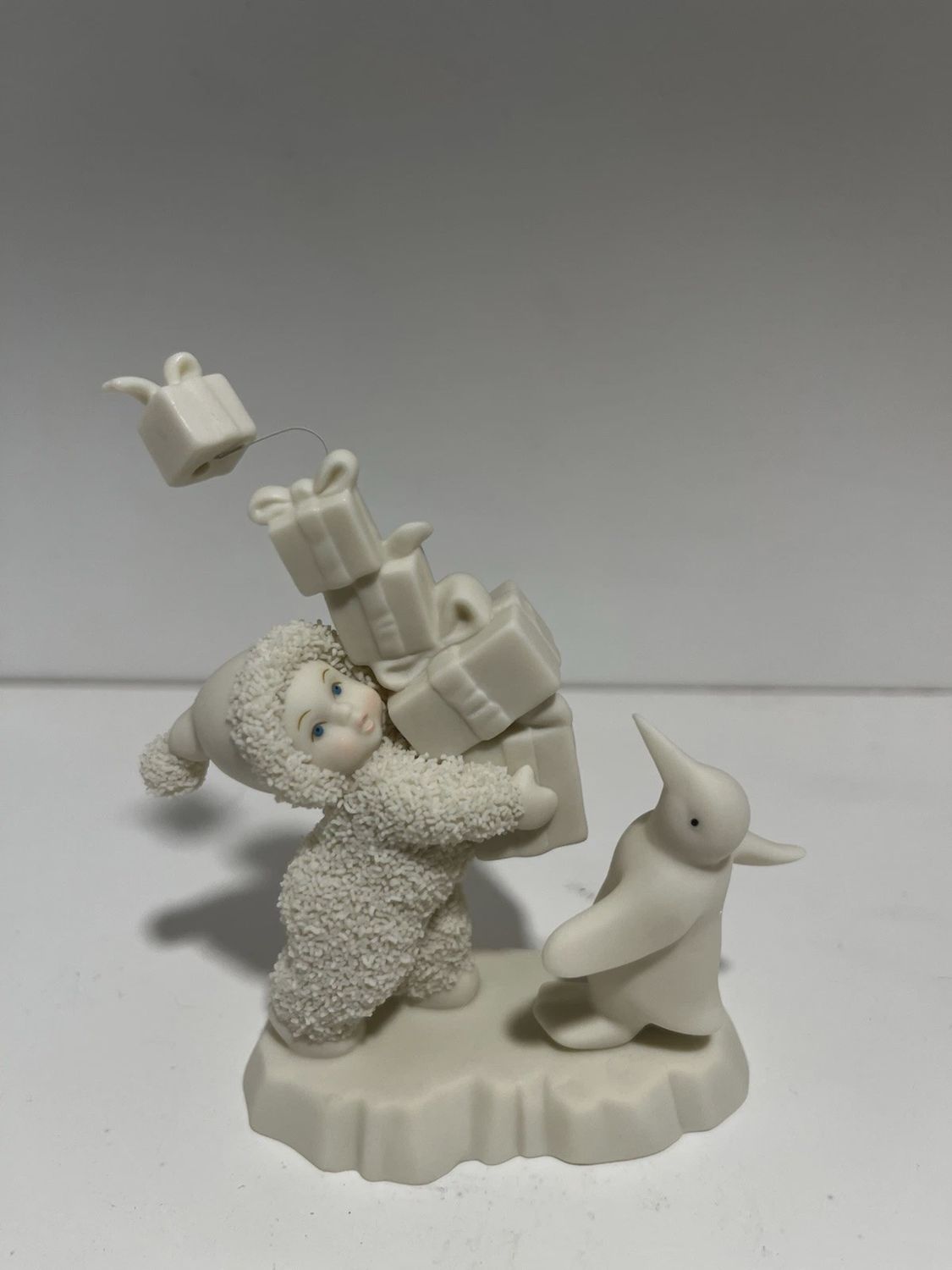 2002 Dept 56 Snowbabies &quot;I Have Lots To Give&quot; Figurine 4.5&quot; with Box