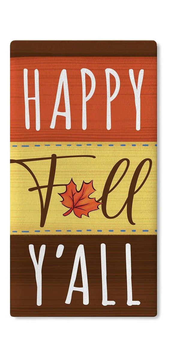 kitchen towels Happy Fall Y&#39;all