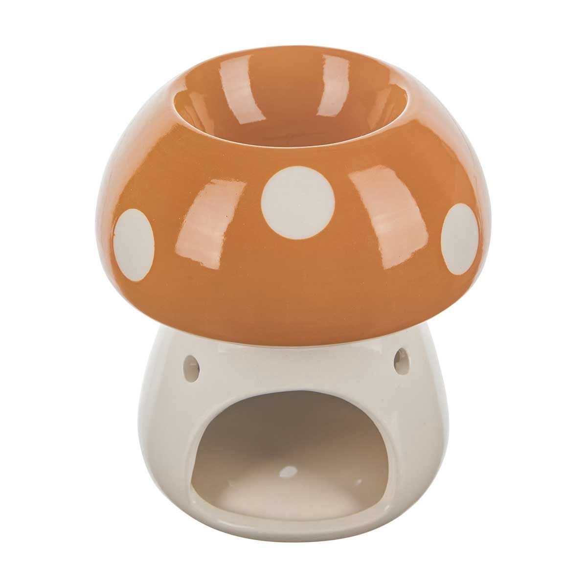Mushroom Wax melt warmers, Colour: orange