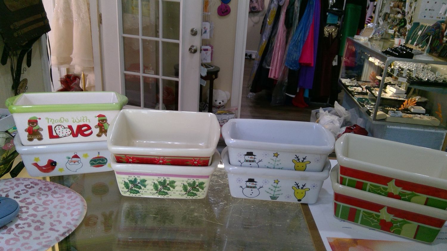 8 Mini Holiday Bread Loaves Trays/Pans