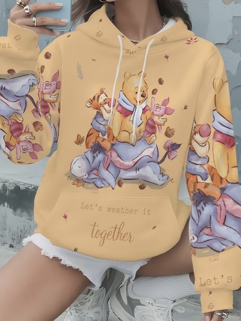 Winnie-the-Pooh Graphic Hoodie SIZE 5 X