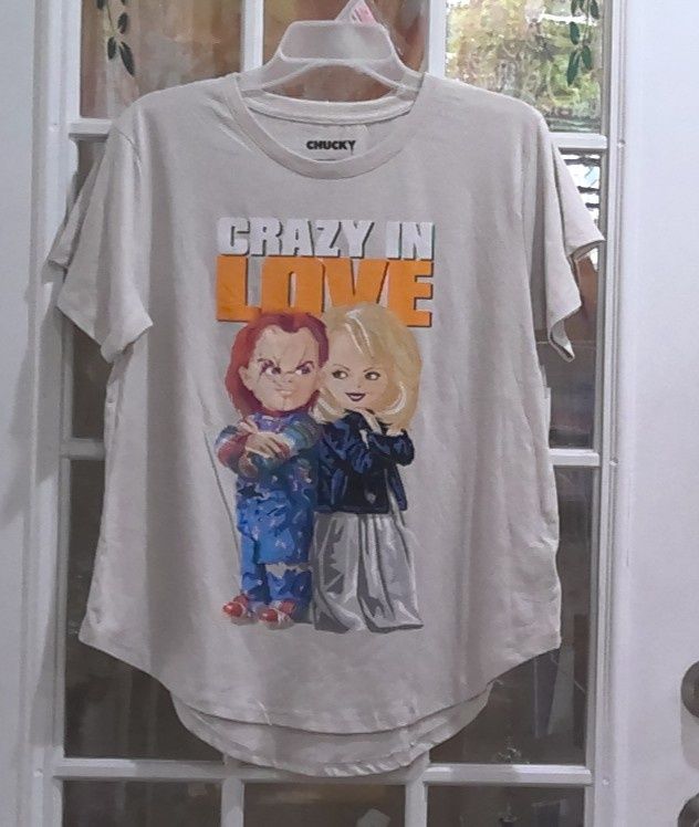 Chucky &amp; His Bride Shirt  Size Small