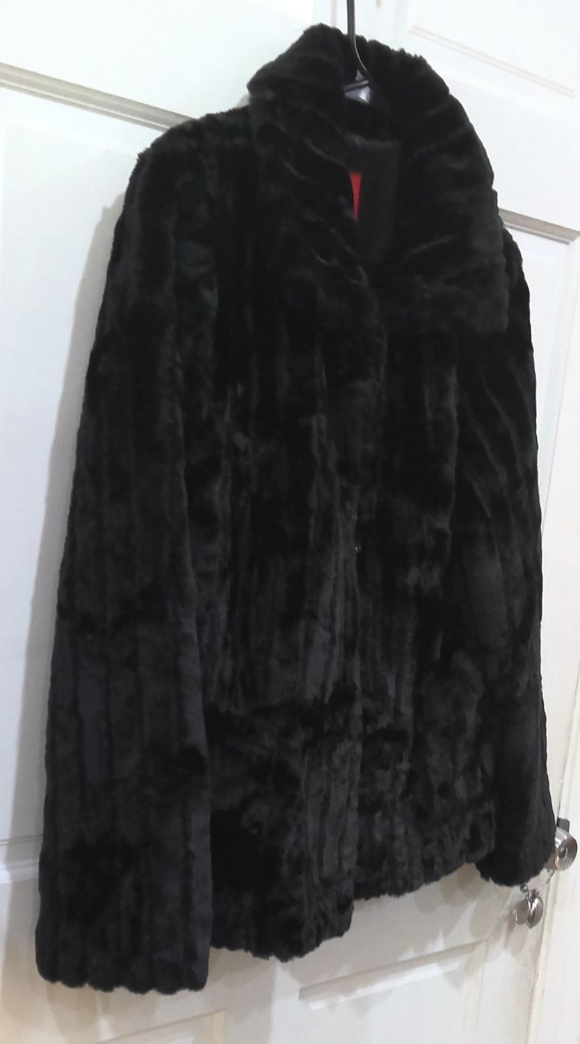 Spirt outerwear Women&#39;s Black Soft  Coat Size Large