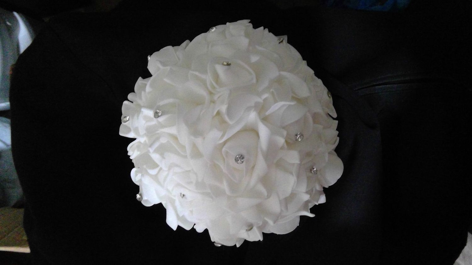 Bridal Boquets With Bling
