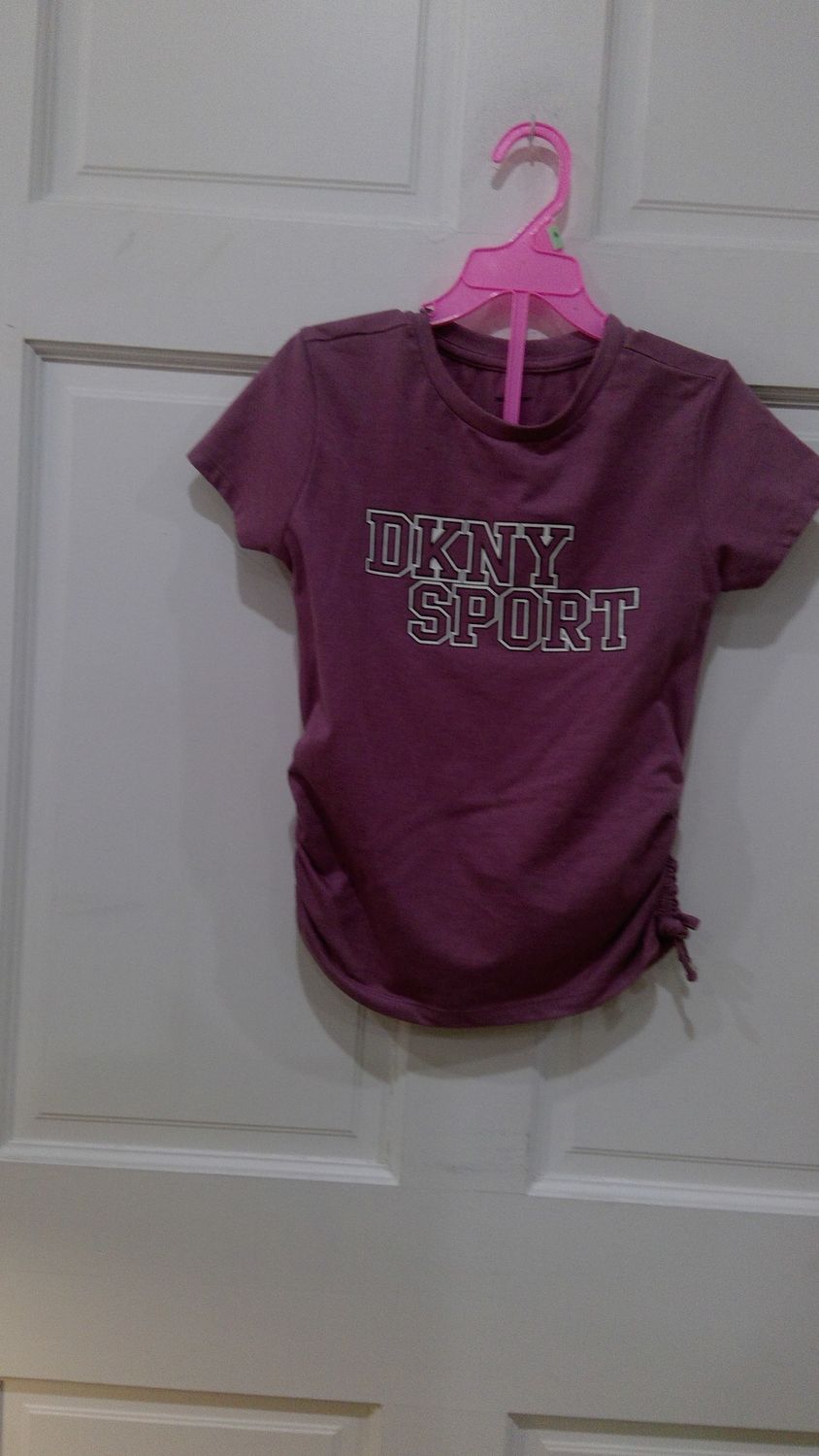 DKNY SPORTS PURPLE SHIRT SIZE SMALL