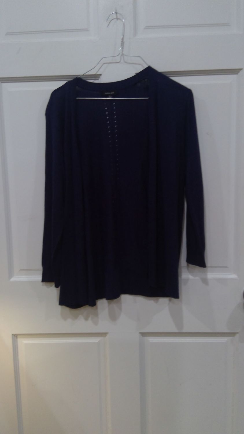 Verve Ami Blue Cardigan Size l