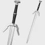 Geralt Of Rivia Cosplay Sword The Witcher