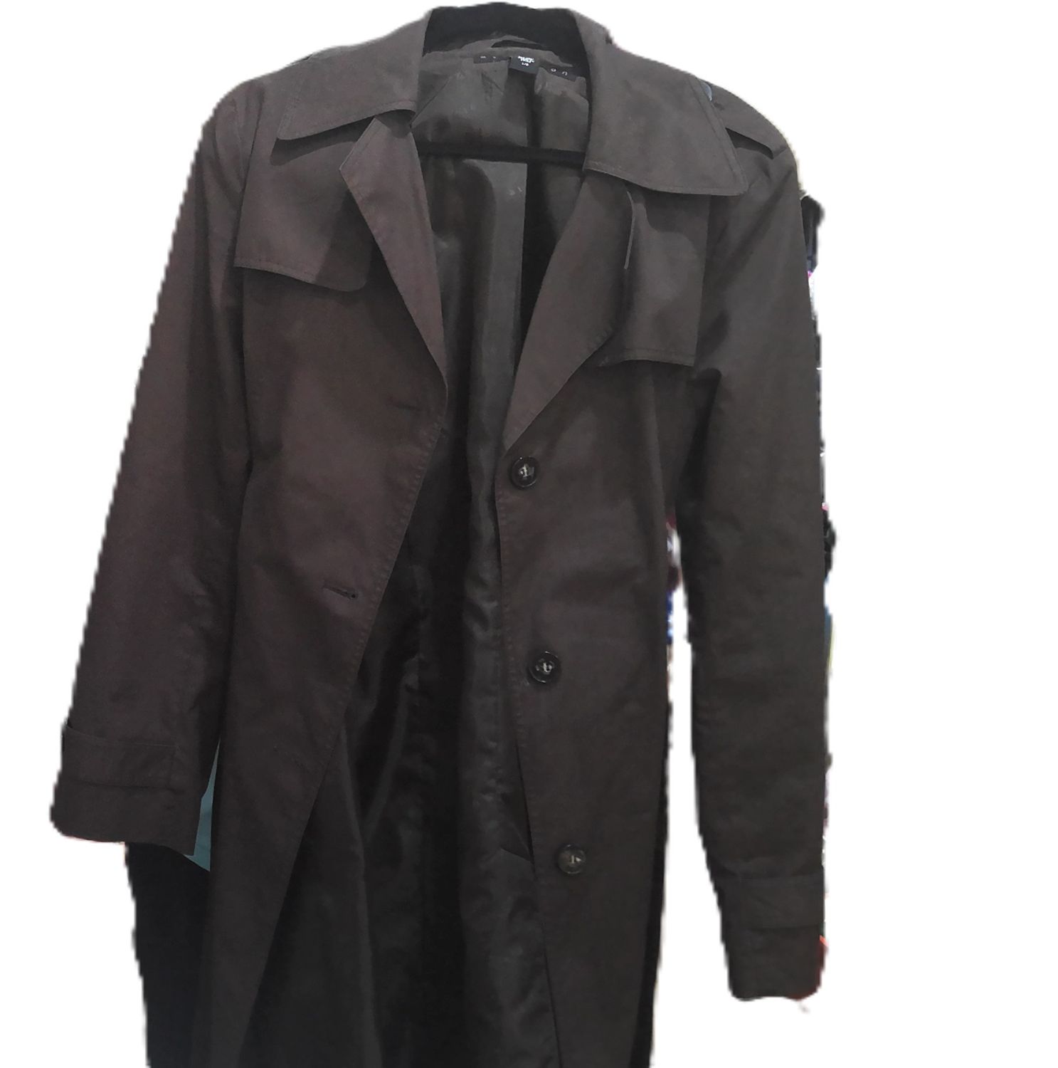 Attention Long Brown women&#39;s Coat Size Large