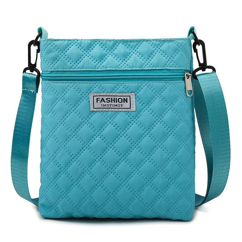 Women&#39;S Crossbody Bag with Adjustable Strap - Zipper Closure Compact Purse