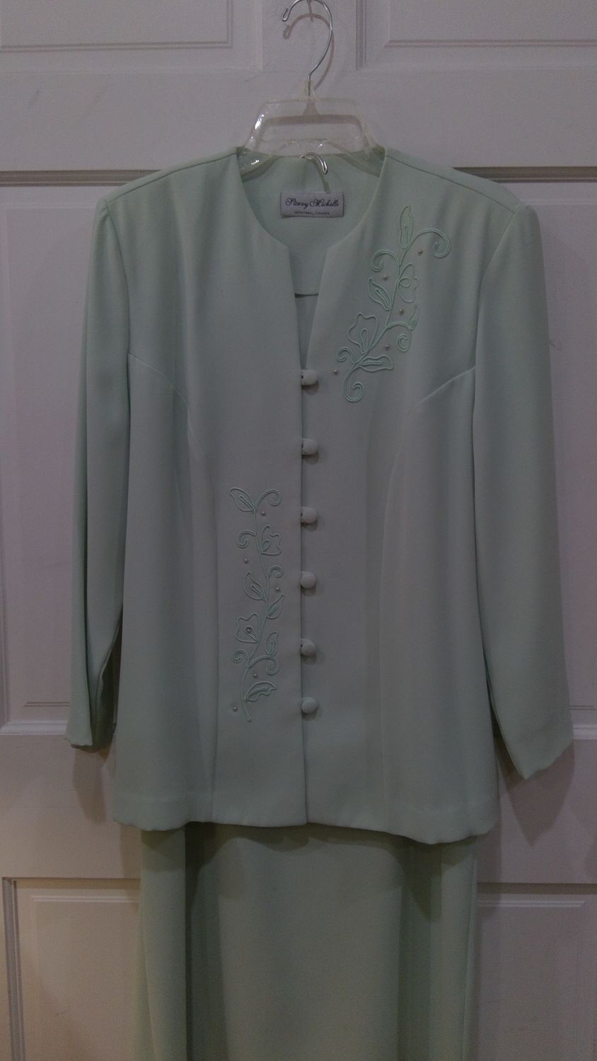 Stacey Michelle Lime Green Dress Size 14