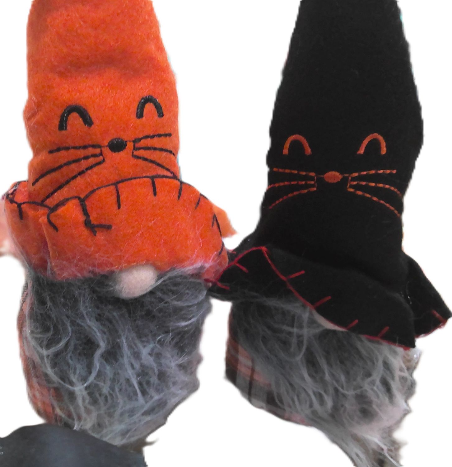 Big Cat Face Gnome Sets