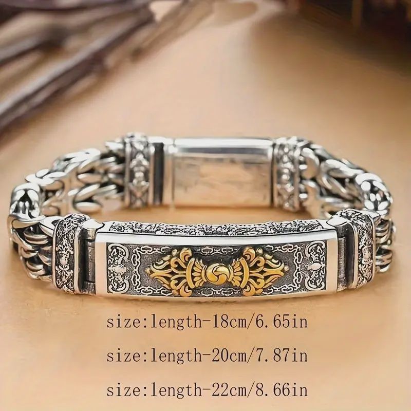 Men&#39;S Heavy-Duty  201 Stainless Steel Bracelet - Celtic Knot