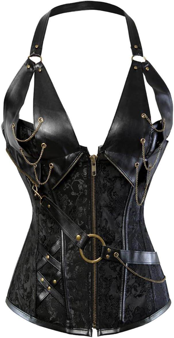 Steampunk Corset and Skirt Set