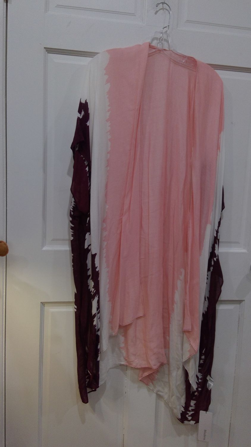 NEW YORK AND CO. ONE SIZE  COVER PINK AND