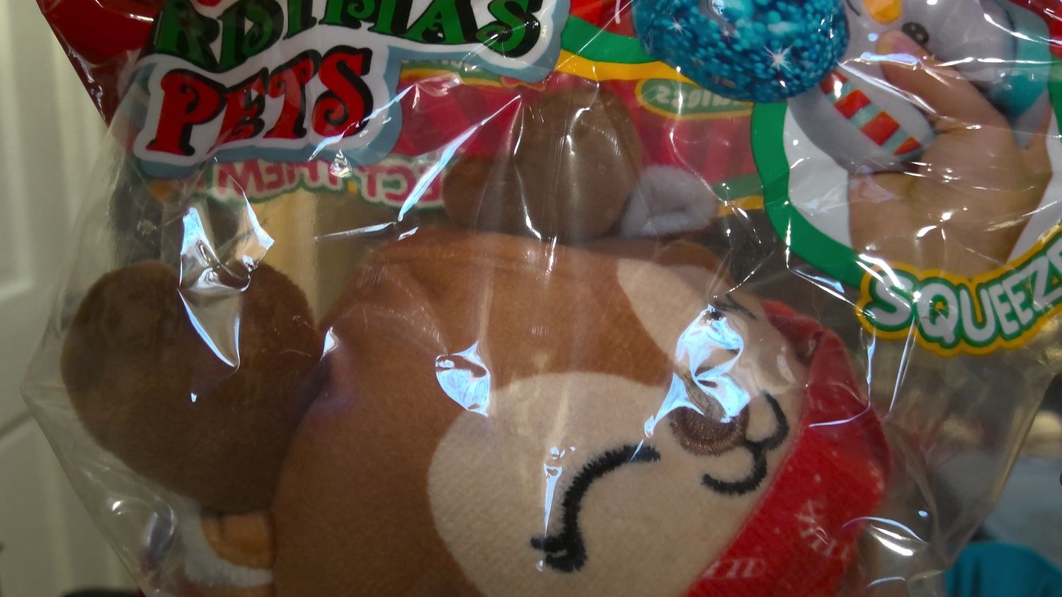 SQUISH SQUASH CHRISTMAS PETS, Type: RUDY