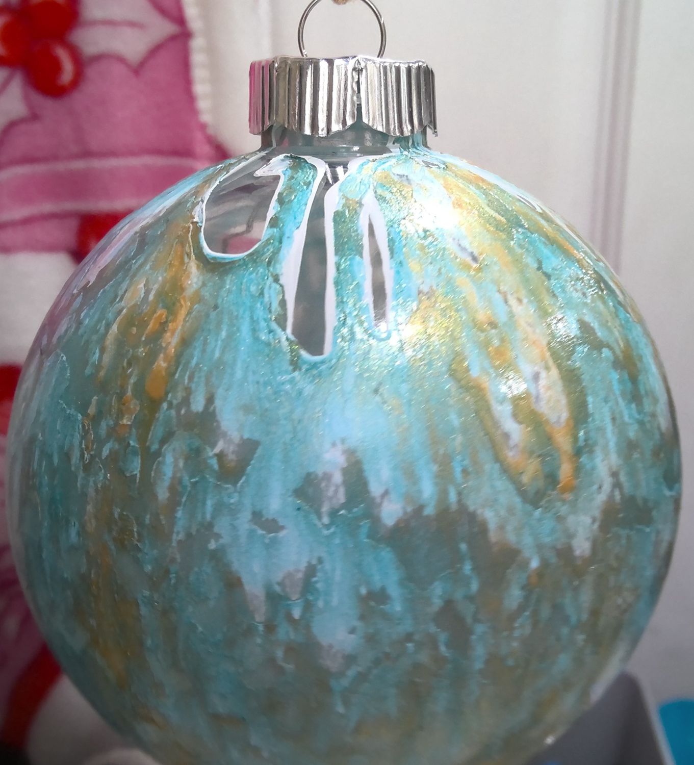 LARGE PLASTIC HANDMADE ORTAMENTS