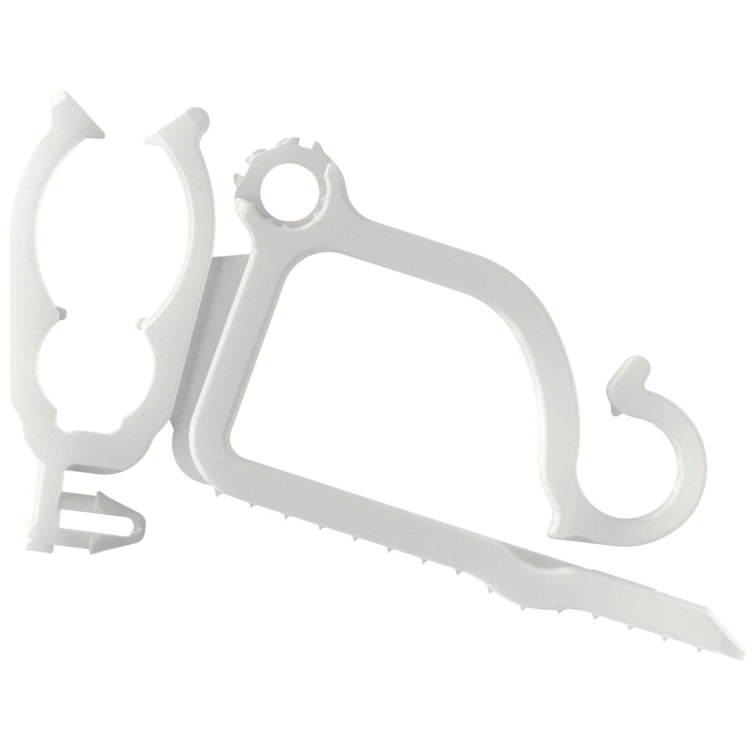 All-Purpose Christmas Light Clips, White, 100 Count