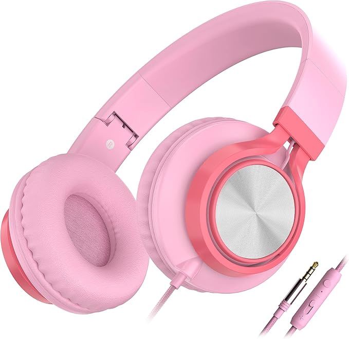 AILIHEN C8 Pink Headphones