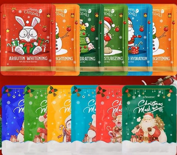 Christmas Facial  Mask makes skin soft