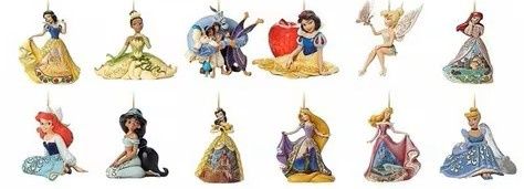 Disney Princess Ornaments