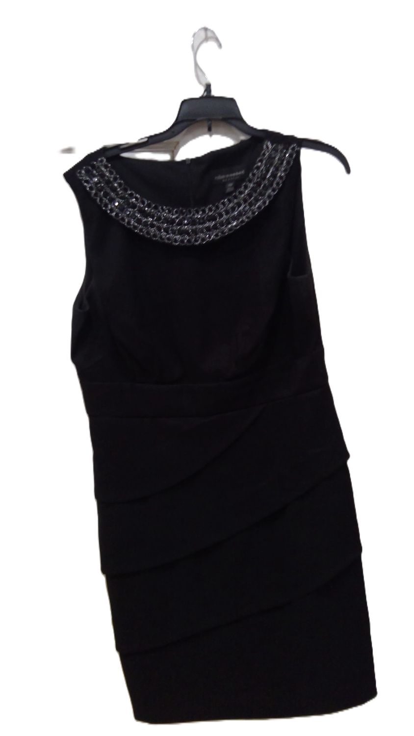 Connected Apparel Black Dress Size 14p