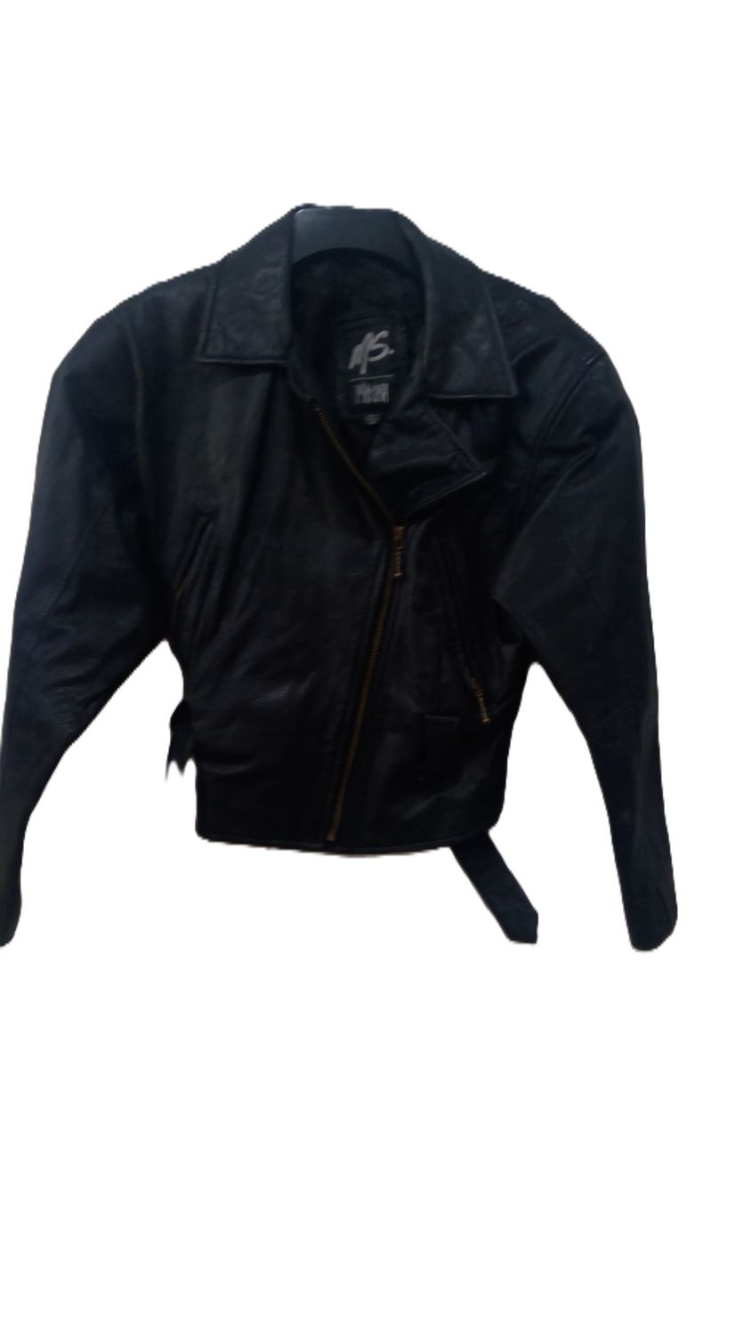 Maxima Leather Coat Size xs