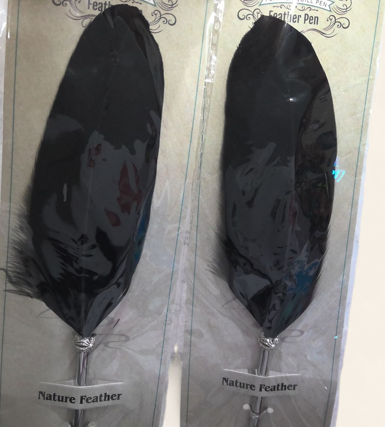 feather pens