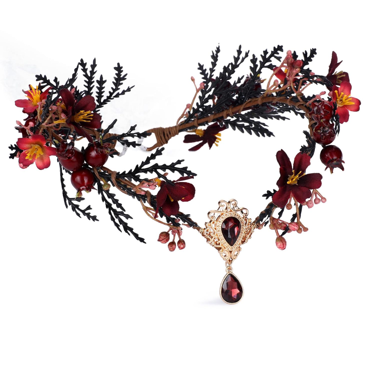 MOSTORY Handmade Fairy Flower  Crown