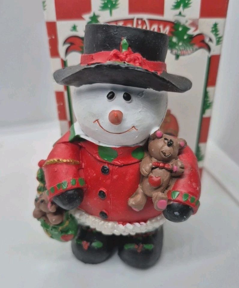 World Bazaar Santa Dough Figurine In Box Brand New