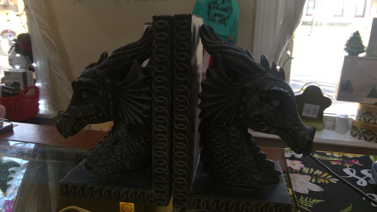 Dragon Head Book Ends