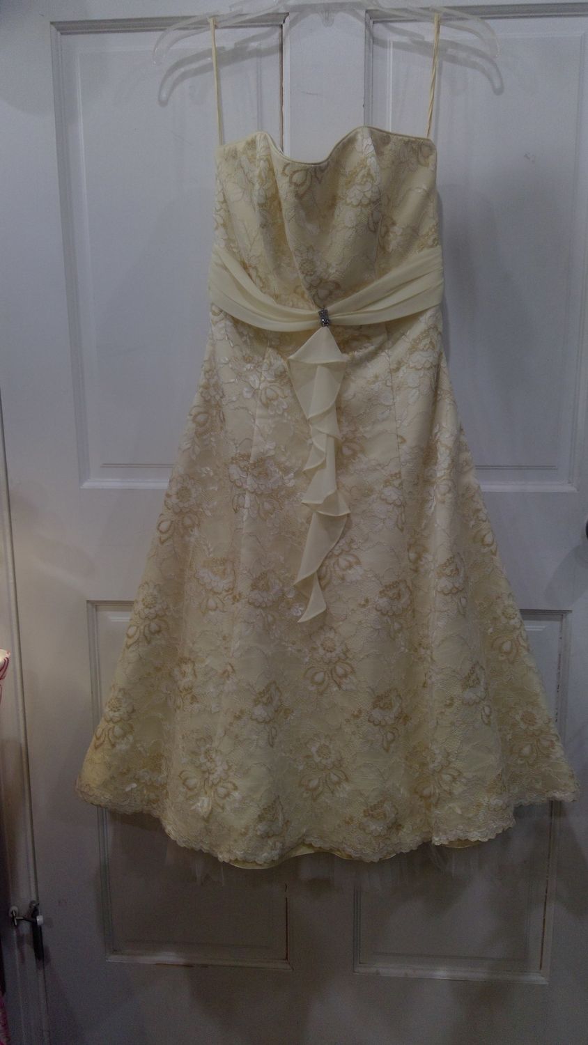 Raylia  Design Corset Back Midi Prom Dress Sz 10