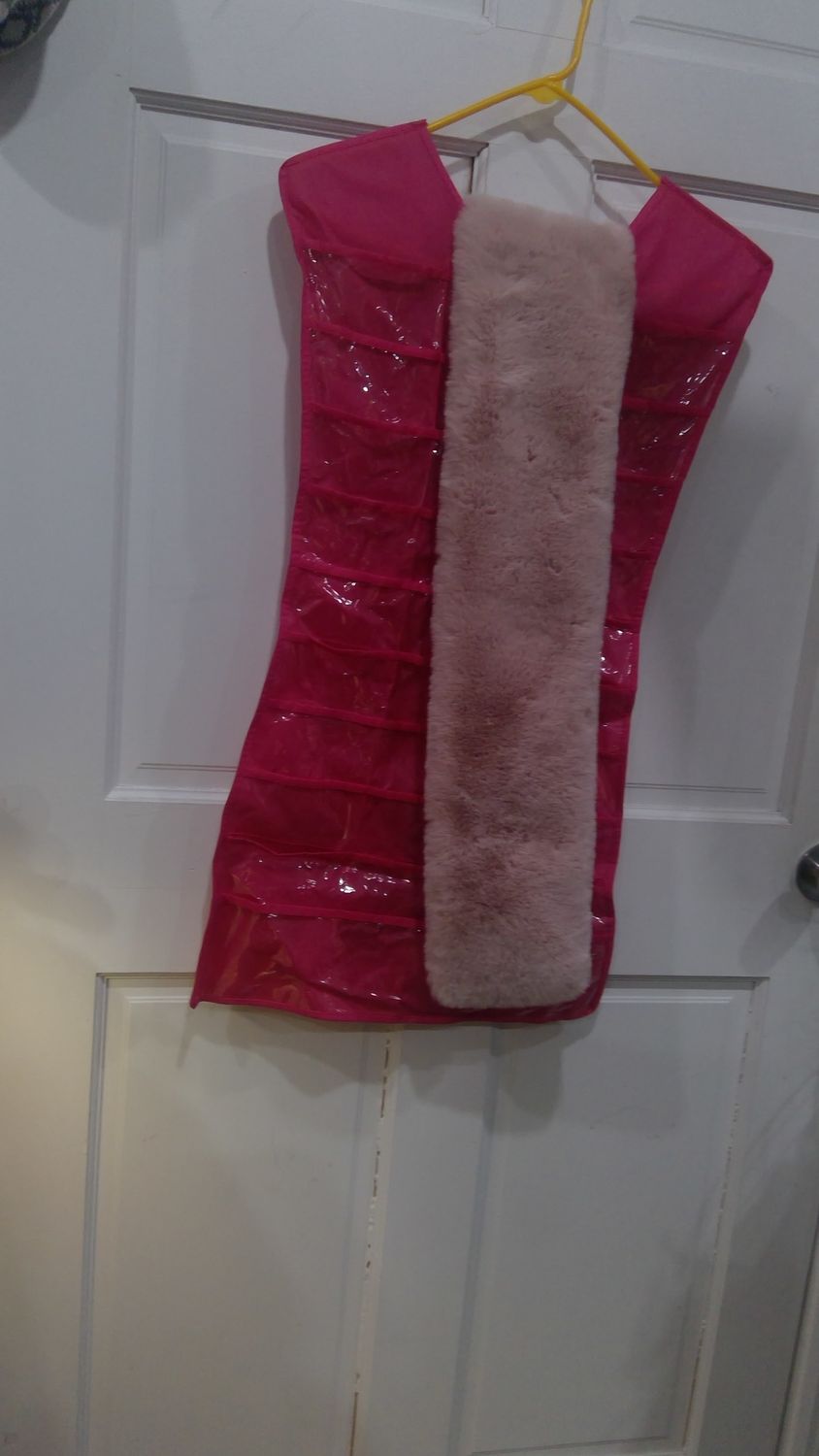 Pink shoulder Faux wrap